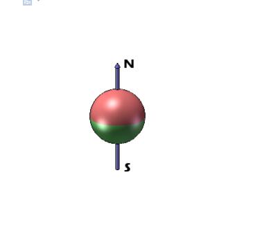 aimants nickelés adaptés aux besoins du client de boule de néodyme 3/8" diamètre axialement magnétisé