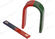 Alnico3 aimants éducatifs peints par vert rouge, barre d'aimants d'AlNiCo de fonte fournisseur